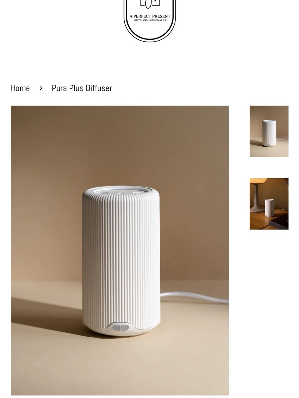 Pur Smart Fragrance Diffuser in White